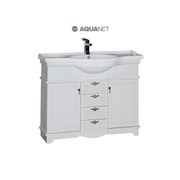 Тумба для раковины Aquanet Луис 110 белая