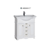 Тумба для раковины Aquanet Луис 80 Белая