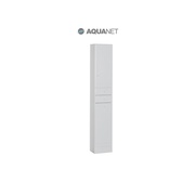 Шкаф-пенал Aquanet Марсель А 100 Белый с бельевой корзиной