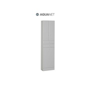 Шкаф-пенал Aquanet Марсель A 103 Белый с бельевой корзиной