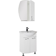 Комплект (гарнитур) Aquanet Моника 00187565 60 белый с раковиной Аква