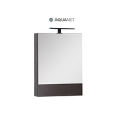 Шкаф-зеркало Aquanet Нота 58 Венге