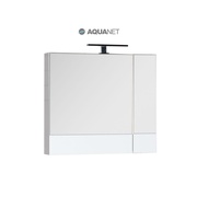 Шкаф-зеркало Aquanet Нота 75 Белое