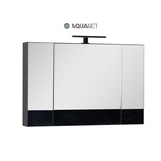 Шкаф-зеркало Aquanet Нота 100 Черное
