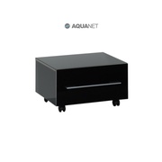 Тумба Aquanet Нота 58 подкатная Черная