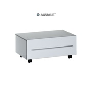 Тумба Aquanet Нота 75 подкатная Белая