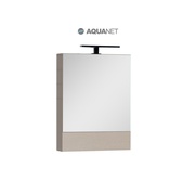Шкаф-зеркало Aquanet Нота 50 Светлый дуб