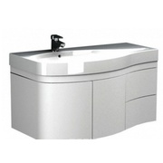 Тумба для раковины Aquanet Опера 115 L белый (2 дверцы 2 ящика)