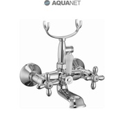 Смеситель для ванны с душем Aquanet Opera SD98901 короткий излив ручная лейка шланг хром-2