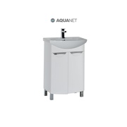 Тумба для раковины Aquanet Парма 65 Белая 2 дверцы