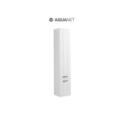 Шкаф-пенал подвесной Aquanet Рондо 35 Белый (2 дверцы)