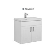 Тумба для раковины Aquanet Рондо 70 белый 2 дверцы