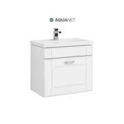 Тумба для раковины Aquanet Рондо 70 белый антик 1 ящик