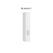 Шкаф-пенал подвесной Aquanet Рондо 35 белый антик 1 ящик