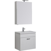 Комплект Aquanet Рондо 00195698 70 1 ящик зеркало Камерино белый