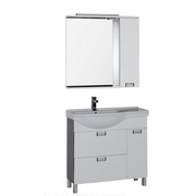 Комплект Aquanet Сити 90 L венге