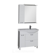Комплект Aquanet Сити 90 R венге