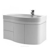 Тумба Aquanet Сопрано 2-95 R белый (2 дверцы 2 ящика)