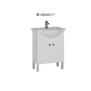 Тумба для раковины Aquanet Стайл 65 2 дверцы Белая