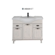 Тумба Aquanet Тесса 105 Жасмин/серебро