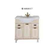 Тумба Aquanet Тесса 85 Жасмин/золото