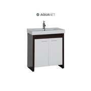 Тумба для раковины Aquanet Тиана 75 Венге (фасад белый)