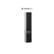 Шкаф-пенал Aquanet Тиволи 35 Белый (фасад черный)