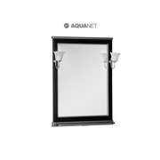 Зеркало Aquanet Валенса 70 черный краколет/серебро