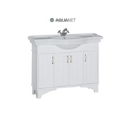 Тумба для раковины Aquanet Валенса 110 белый матовый
