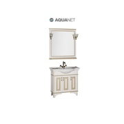 Комплект Aquanet Валенса 90 белый кракалет/золото