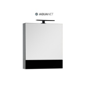 Шкаф-зеркало Aquanet Верона 58 черный