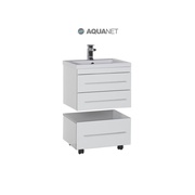 Тумба для раковины Aquanet Верона 58 подвесная Белая