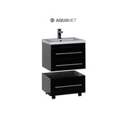 Тумба для раковины Aquanet Верона 58 Черная