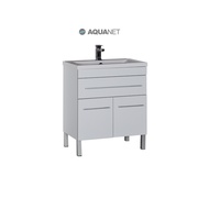 Тумба для раковины Aquanet Верона 75 напольная 1 ящик 2 дверцы Белая