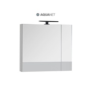 Шкаф-зеркало Aquanet Верона 70 белый