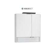 Шкаф-зеркало Aquanet Виго 80 белый