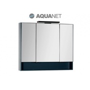 Зеркало-шкаф Aquanet Виго 100 сине-серый-2