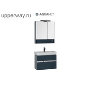 Мебель для ванной Aquanet Виго 00183673 80 сине-серый