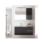 Топ для раковины Arbi Rimini 35x50.5x1.2 см черный nero luc-M012