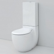 Унитаз-компакт ArtCeram Blend 36x68 см без бачка и сиденья белый