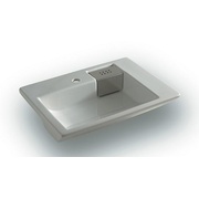 Раковина ArtCeram Fuori 65x46 см накладная