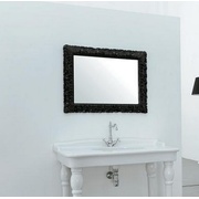 Зеркало ArtCeram Italiana 70x90 см черная рама