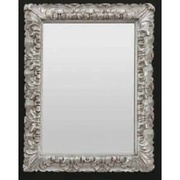 Зеркало ArtCeram Italiana 70x90 см серебряная рама
