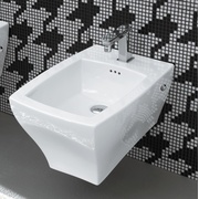 Биде подвесное ArtCeram Jazz JZ02 = JZB001 01;00 54x36 белый