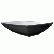 Раковина ArtCeram Jazz 60x40 см черный/белый