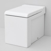 Унитаз напольный ArtCeram LaFontana 36x54 см без сиденья белый