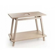Тумба для раковины ArtCeram Trapezio 97x53x72-77 см белый дуб