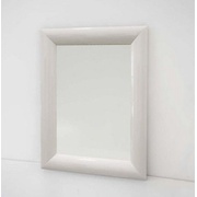 Зеркало ArtCeram Vela 70x90 см черная рама