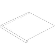 Угловая ступень Atlas Concorde Russia Supernova Stone Grey Scalino laterale sx 1