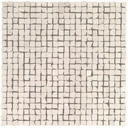 Мозаика Atlas Concorde Marvel Stone Wall 9STL Clauzetto White Tumbled Mosaic